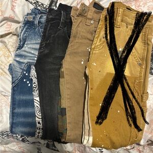 Boys rockstar original stacked jeans